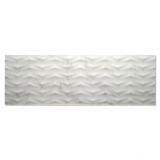 Marmor Kakel <strong>Lilac</strong>  Vit Blank-Relief 40x120 cm
